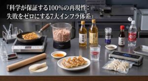 7大インフラが完成させる餃子科学エコシステム